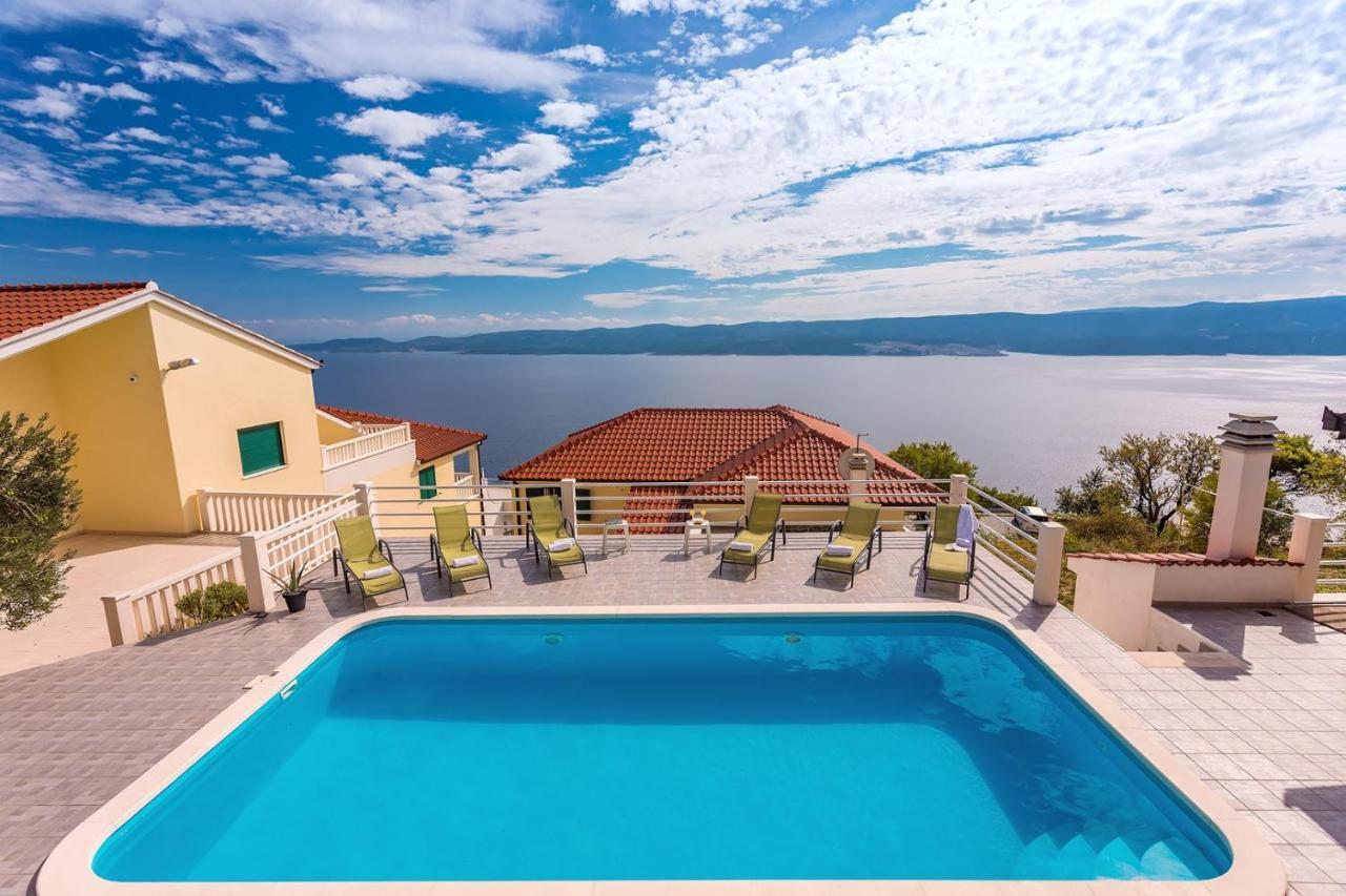 Villa Maslina, With Private 32M2Pool, Panoramic Views On 100Km Coastline, 12 Pax Локва-Рогозница Экстерьер фото